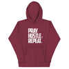 PRAY HUSTLE REPEAT Hoodie
