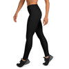 PRAY HUSTLE REPEAT Black Leggings