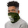 PRAY HUSTLE REPEAT Green Camo Neck Gaiter
