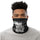 PRAY HUSTLE REPEAT Black Camo Neck Gaiter